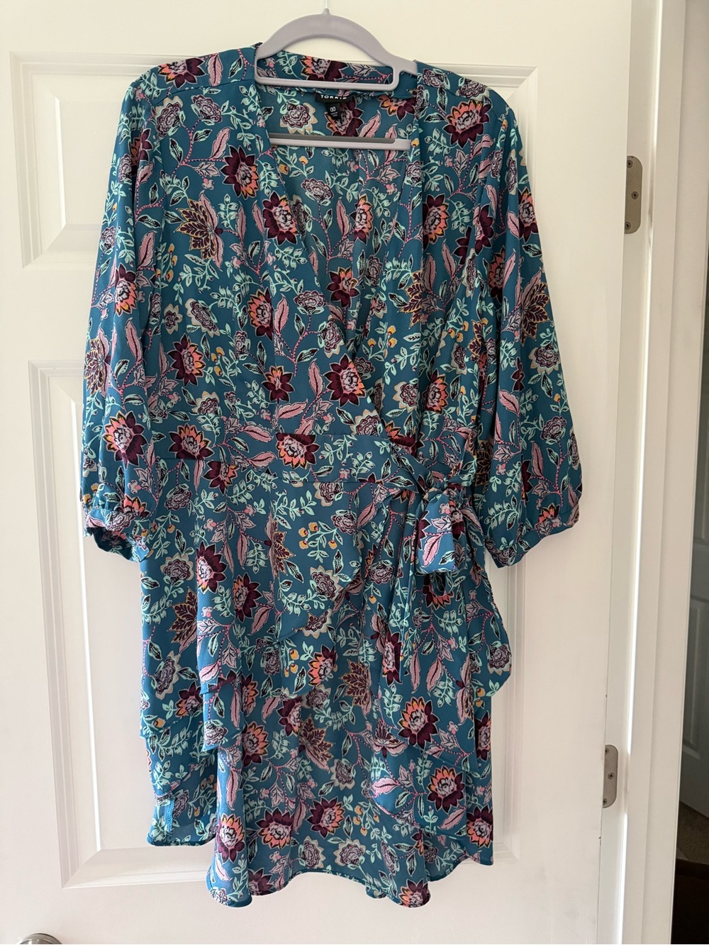 Torrid Floral Wrap Kimono